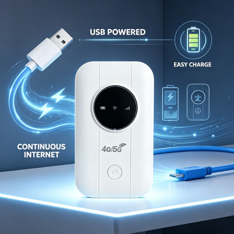 Outdoor Usb Power Adapter - อุปกรณ์ฮอตสปอตที่ปรับให้เข้ากับความถี่ในภูมิภาค, ใช้พลังงาน USB ต่ำสำหรับงานถ่ายภาพกลางแจ้ง