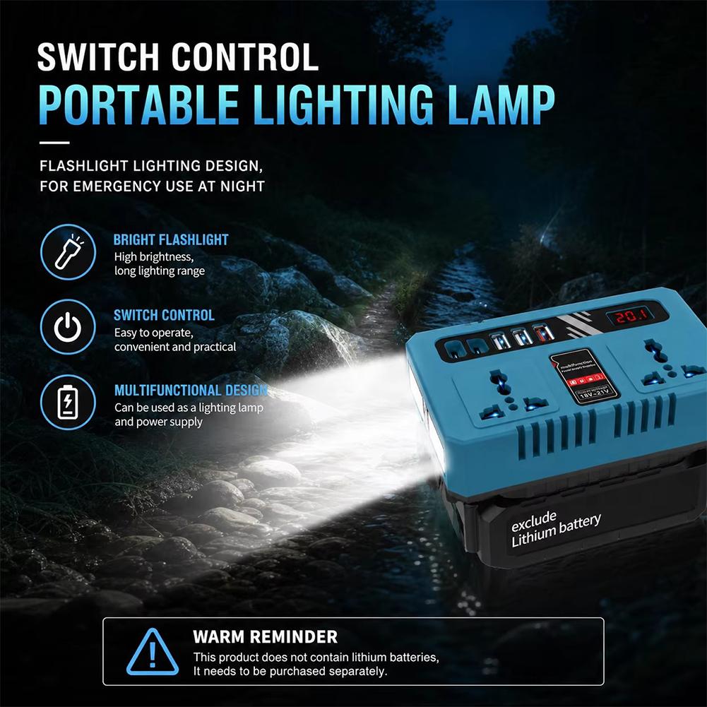 อินเวอร์เตอร์แปลงไฟแบตเตอรี่ลิ - Outdoor Usb Power Adapter บทวิจารณ์และราคา