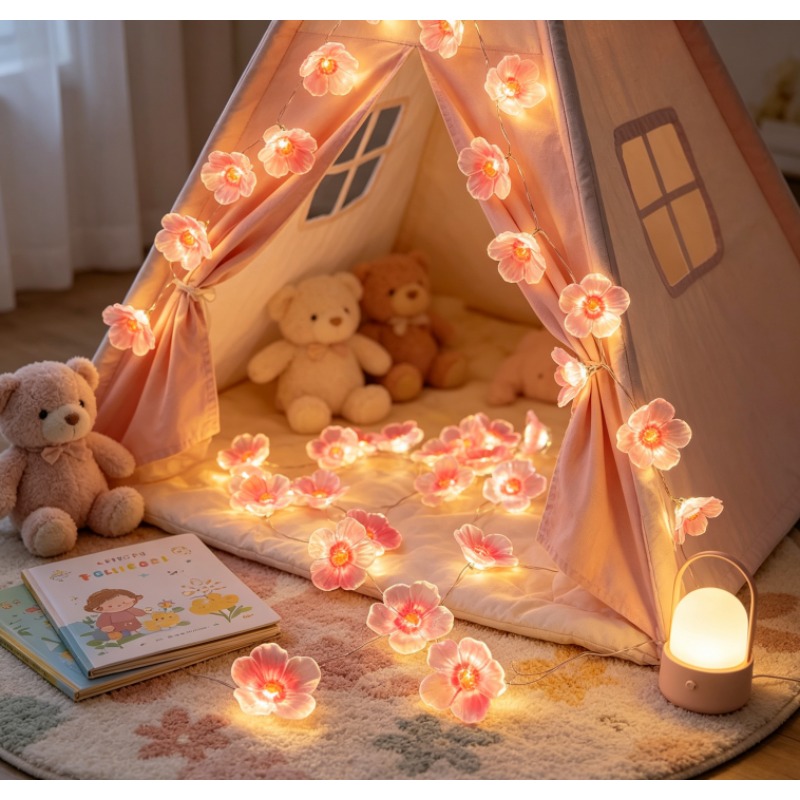 ไฟ LED ประดับรูปดอกซากุระสีชมพ - Outdoor Power For Christmas Lights บทวิจารณ์และราคา