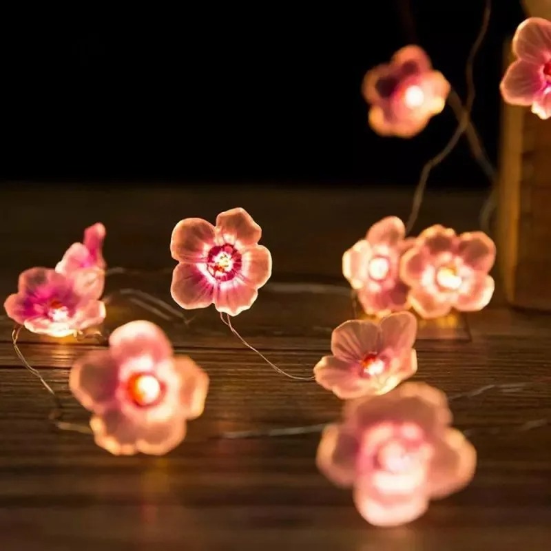 ไฟ LED ประดับรูปดอกซากุระสีชมพ - Outdoor Power For Christmas Lights บทวิจารณ์และราคา
