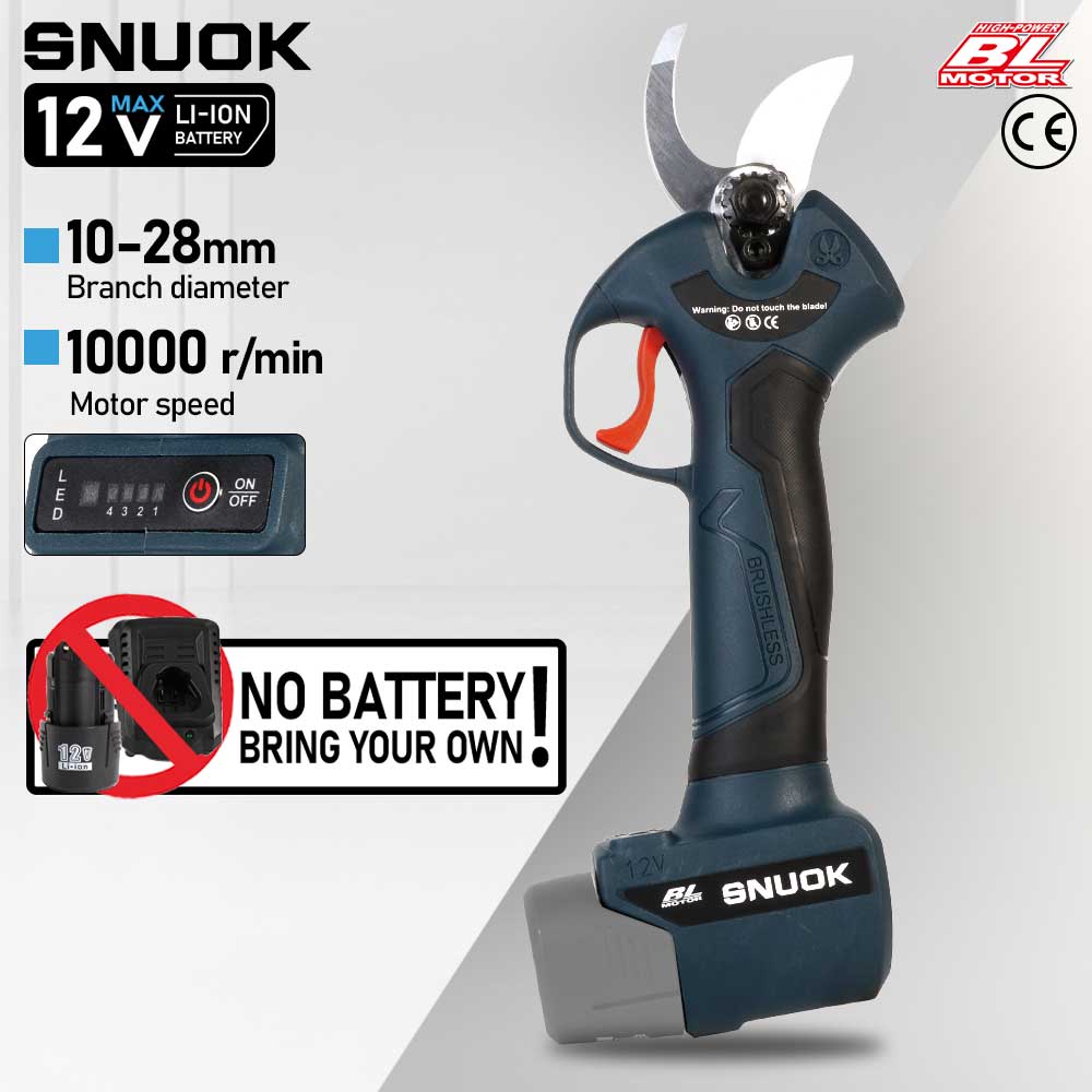 กรรไกรตัดแต่งกิ่งไฟฟ้าไร้สาย S - Outdoor Power Usa บทวิจารณ์และราคา